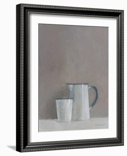 Enamel Jug and Beaker-Chris Welsh-Framed Giclee Print