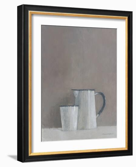 Enamel Jug and Beaker-Chris Welsh-Framed Giclee Print