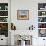 Enamelware Teapots & Coffeepots on Window Sill, Portland, Oregon, USA-Steve Terrill-Framed Photographic Print displayed on a wall