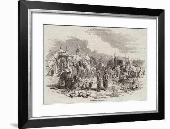 Encampment, at Besika Bay-null-Framed Giclee Print