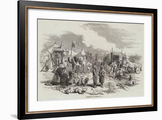 Encampment, at Besika Bay-null-Framed Giclee Print