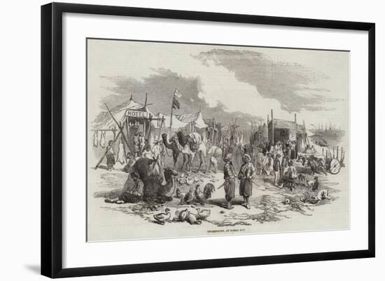Encampment, at Besika Bay-null-Framed Giclee Print