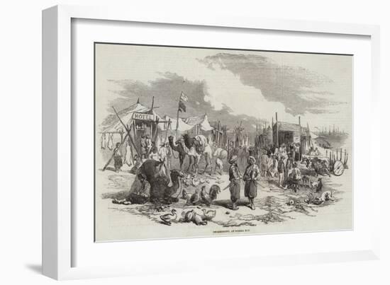 Encampment, at Besika Bay-null-Framed Giclee Print