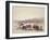 Encampment of the Alloeen in Wady Araba-David Roberts-Framed Giclee Print