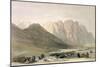 Encampment of the Aulad-Said, Mount Sinai, February 18th 1839-David Roberts-Mounted Giclee Print
