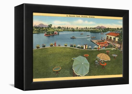 Encanto Park, Phoenix, Arizona-null-Framed Stretched Canvas