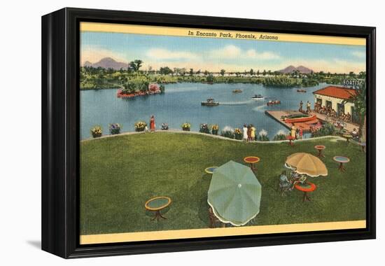 Encanto Park, Phoenix, Arizona-null-Framed Stretched Canvas