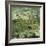 Encaustic Tile in Green V-Sharon Gordon-Framed Art Print