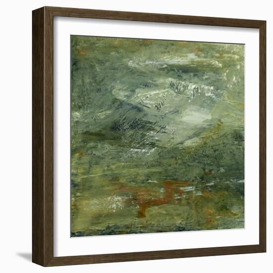 Encaustic Tile in Multi I-Sharon Gordon-Framed Art Print