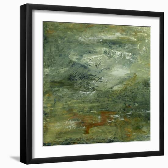 Encaustic Tile in Multi I-Sharon Gordon-Framed Art Print