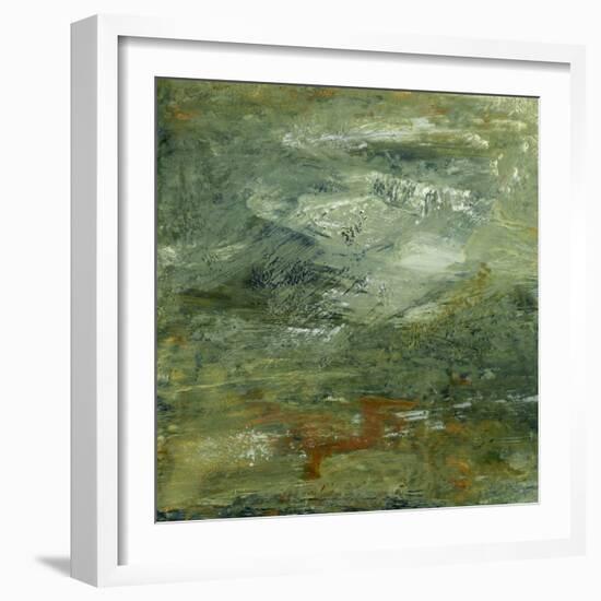 Encaustic Tile in Multi I-Sharon Gordon-Framed Art Print