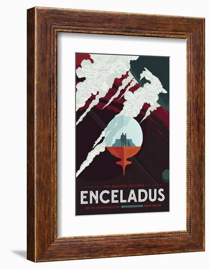 Enceladus-Vintage Reproduction-Framed Art Print