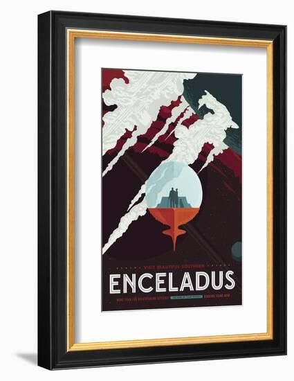 Enceladus-Vintage Reproduction-Framed Art Print