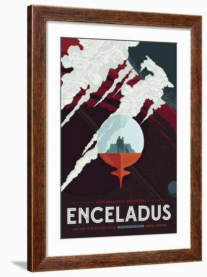 Enceladus-Vintage Reproduction-Framed Art Print