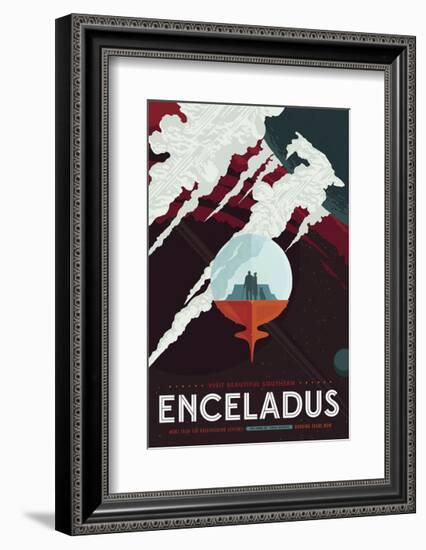 Enceladus-Vintage Reproduction-Framed Giclee Print