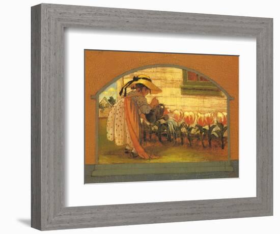 Enchanted April-Robert LaDuke-Framed Art Print