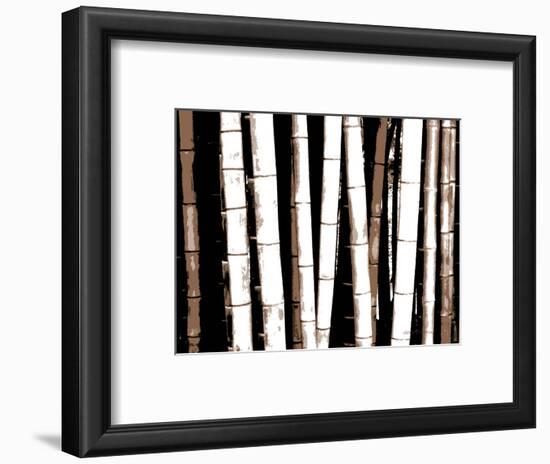 Enchanted Bamboo Brown-Herb Dickinson-Framed Photographic Print