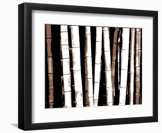 Enchanted Bamboo Brown-Herb Dickinson-Framed Photographic Print