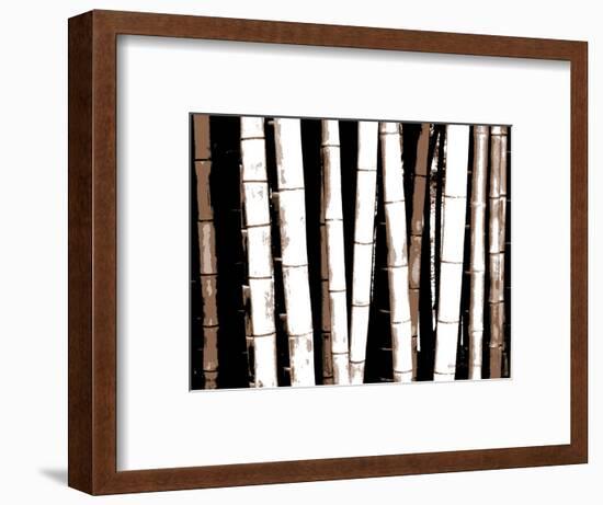 Enchanted Bamboo Brown-Herb Dickinson-Framed Photographic Print