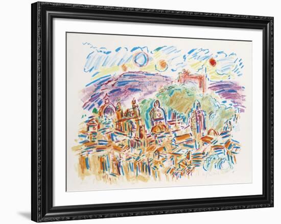 Enchanted City-Wayne Ensrud-Framed Limited Edition