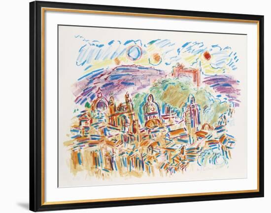 Enchanted City-Wayne Ensrud-Framed Limited Edition