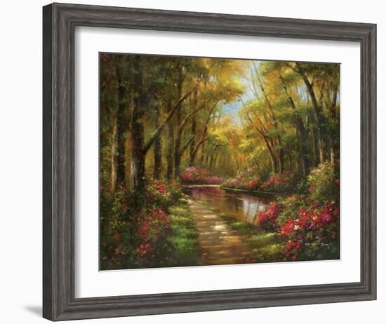 Enchanted Creek I-Wesley-Framed Art Print