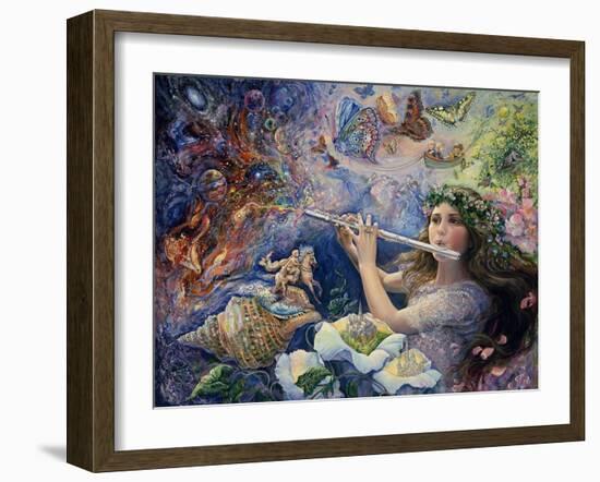 Enchanted Flute-Josephine Wall-Framed Giclee Print