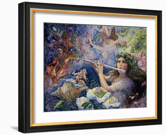 Enchanted Flute-Josephine Wall-Framed Giclee Print