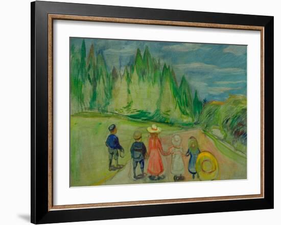 Enchanted Forest, 1903-Edvard Munch-Framed Giclee Print