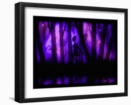 Enchanted Glimpse-Julie Fain-Framed Art Print