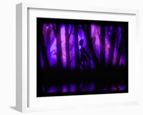 Enchanted Glimpse-Julie Fain-Framed Art Print