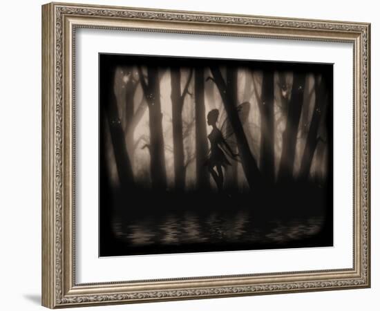 Enchanted Glimpse-Julie Fain-Framed Art Print