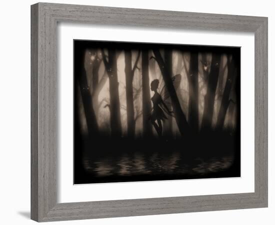 Enchanted Glimpse-Julie Fain-Framed Art Print