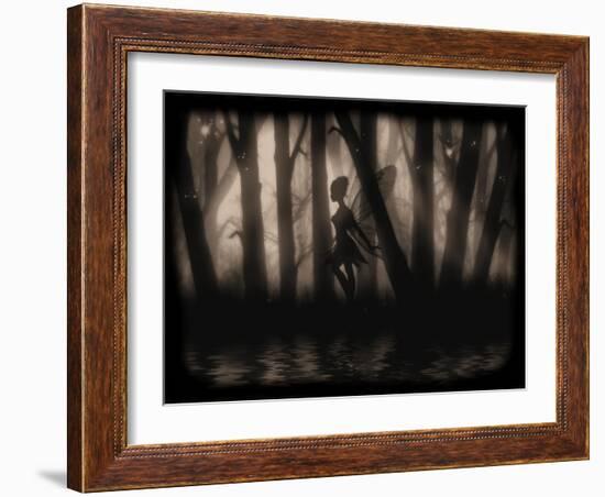 Enchanted Glimpse-Julie Fain-Framed Art Print