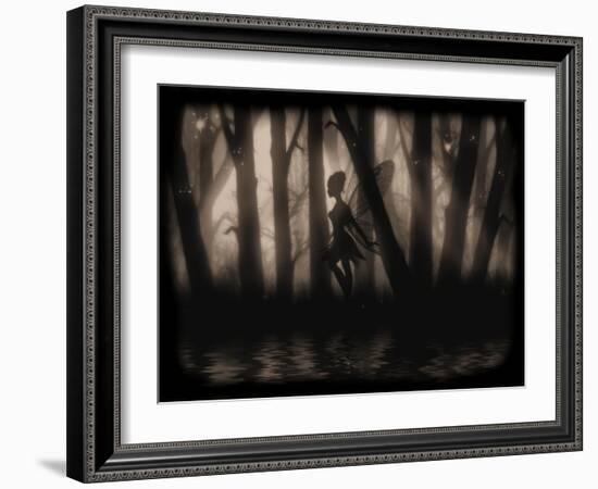 Enchanted Glimpse-Julie Fain-Framed Art Print