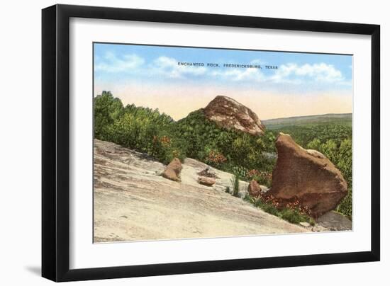 Enchanted Rock, Fredericksburg, Texas-null-Framed Premium Giclee Print