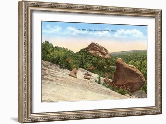 Enchanted Rock, Fredericksburg, Texas-null-Framed Art Print