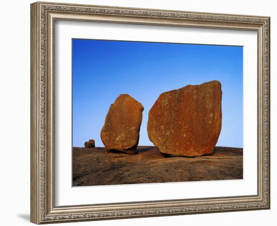 Enchanted Rock State Natural Area, Fredericksburg, Texas, USA-Rolf Nussbaumer-Framed Photographic Print