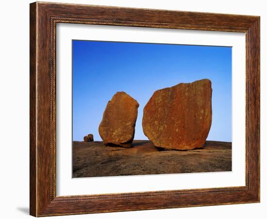 Enchanted Rock State Natural Area, Fredericksburg, Texas, USA-Rolf Nussbaumer-Framed Photographic Print