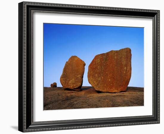 Enchanted Rock State Natural Area, Fredericksburg, Texas, USA-Rolf Nussbaumer-Framed Photographic Print