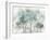 Enchanted Teal Forest-Allison Pearce-Framed Art Print