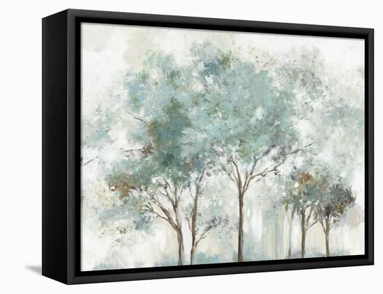 Enchanted Teal Forest-Allison Pearce-Framed Stretched Canvas