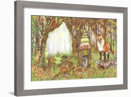 Enchanted Woodland-Wendy Edelson-Framed Giclee Print