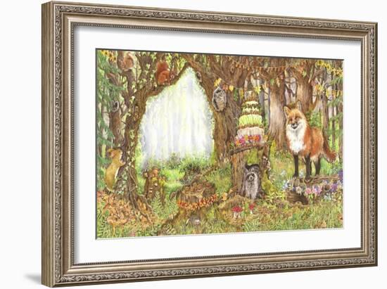 Enchanted Woodland-Wendy Edelson-Framed Giclee Print