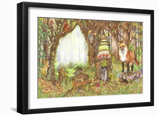 Enchanted Woodland-Wendy Edelson-Framed Giclee Print