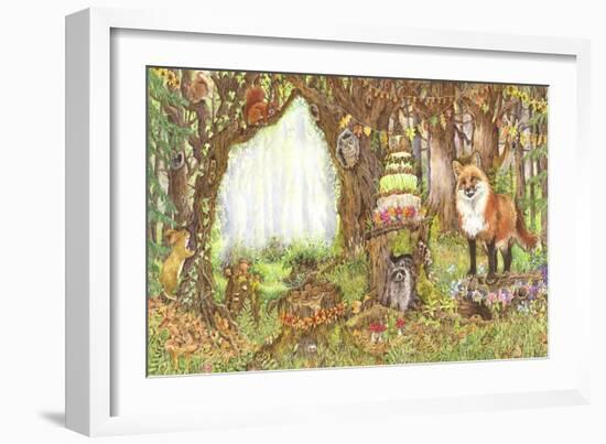 Enchanted Woodland-Wendy Edelson-Framed Giclee Print