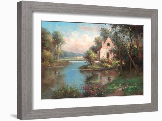 Enchanting Chateau-Hilger-Framed Art Print