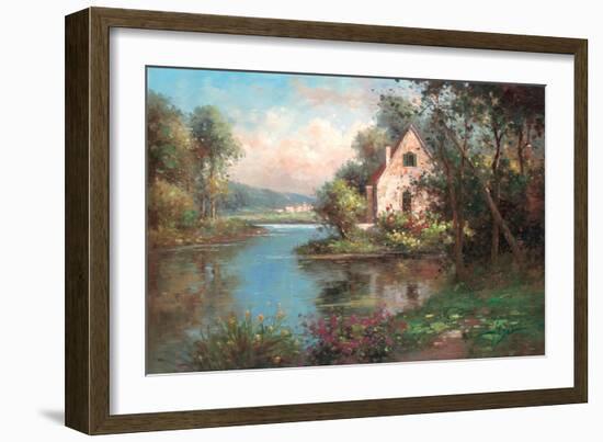 Enchanting Chateau-Hilger-Framed Art Print