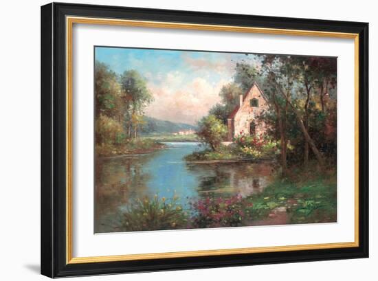 Enchanting Chateau-Hilger-Framed Art Print