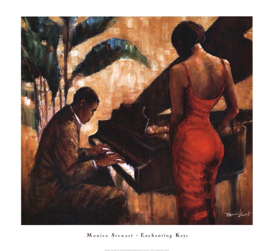 Enchanting Keys Art Print by Monica Stewart